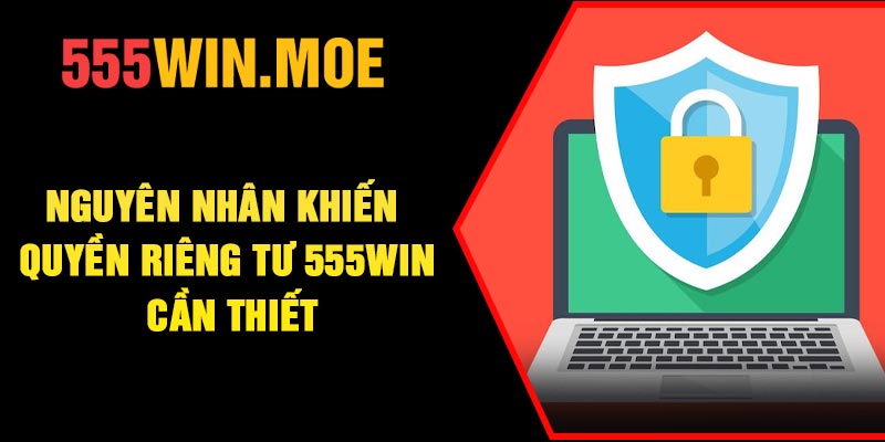 Nguyên nhân khiến quyền riêng tư 555Win cần thiết